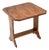 Art Deco Figured Walnut Occasional Drop Leaf Side Table, 1930 For Sale