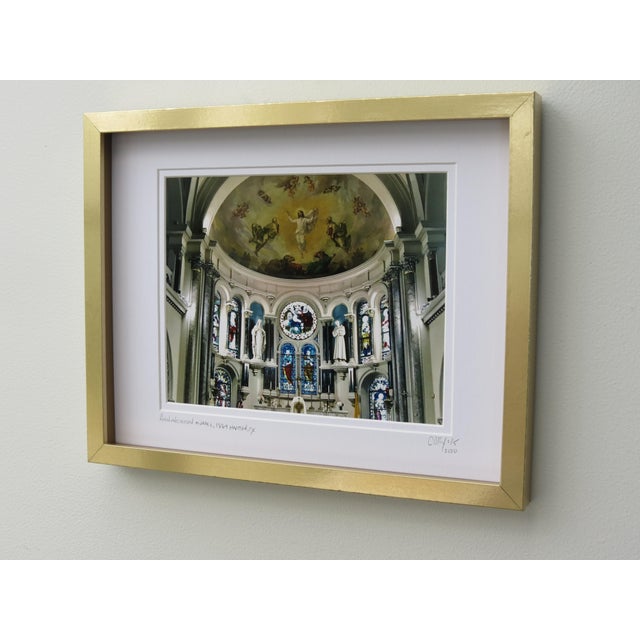Annunciation Cathedral Murals, Houston, 1869. Unbelievably rich colors in this framed Limited Edition digital photo.....