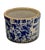 Unusual Antique American Blue Spongeware Decorated Kitchen Beater Jar - Circa Very Early 1900s For Sale - Image 12 of 18
