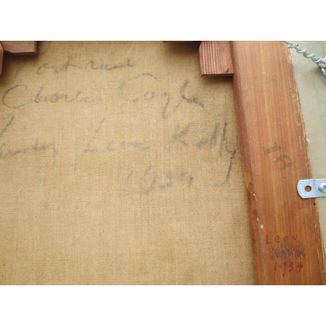 Sienna Leon Kelly Portrait of Charles Cogle 1939 For Sale - Image 8 of 8