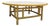 Vintage 42” Round Bamboo Coffee Table in the Style of Ficks Reed For Sale