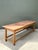 Vintage Belgian Monumental Rustic Wood Farm Table For Sale - Image 4 of 10