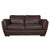 A399 2-Seater Dark Brown Leather Sofa from Natuzzi Editions For Sale - Image 12 of 12