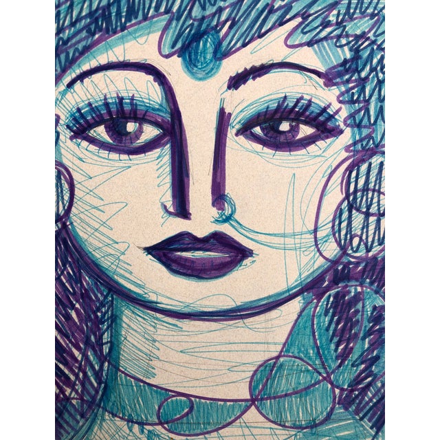 A completely unique and original artwork from Auker. COA included. Unframed. Please contact me regarding combined...