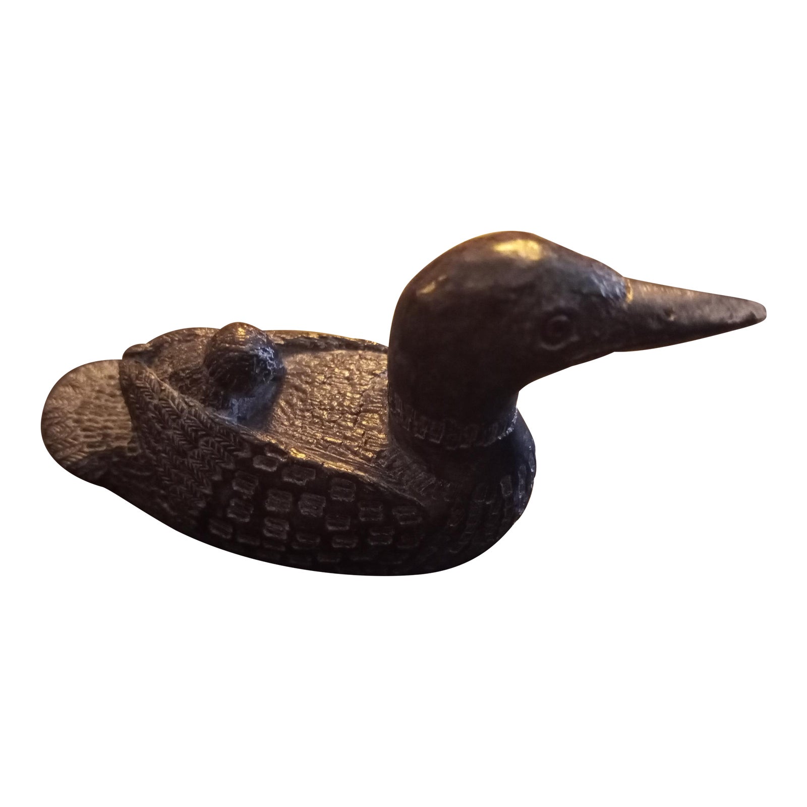 Wolf Original Sculpture From Canada Ducks Figurine Chairish