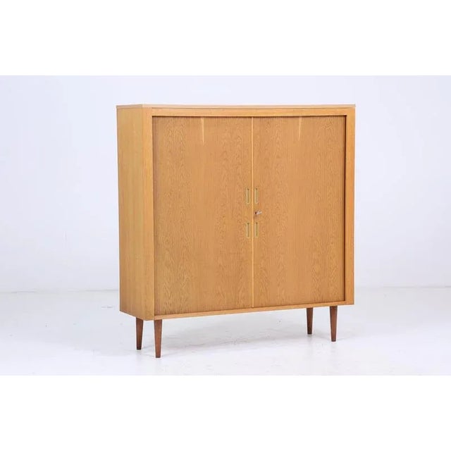 Mid-Century Roller Shutter Cabinet from Werner Stehroll, 1960s For Sale - Image 3 of 11