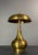 1960s Mid-Century Modern Italian Brass Dome Mushroom Table Lamp, 1960s For Sale - Image 5 of 18