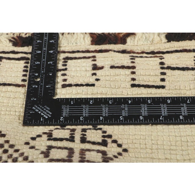 Vintage Moroccan Beni Ourain Rug, 06'00 X 12'09 For Sale In Dallas - Image 6 of 10