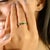 Not Yet Made - Made To Order 14k Yellow Gold Channel Set Square Emerald Band Ring Size 5 Gifts for the Hostess For Sale - Image 5 of 14