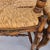 Antique French Country Carved Ladder Back Rush Seat Dining Chairs, Set of 4 For Sale - Image 17 of 18