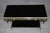 1940s John Vesey Attributed Steel & Brass Two Teir Console W/ Black Glass For Sale - Image 5 of 13