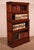 Four-Section Mahogany Bookcase with a Projecting Front from Globe Wernicke For Sale - Image 5 of 12