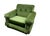 Vintage Lounge Chair in Velvet, 1970 For Sale