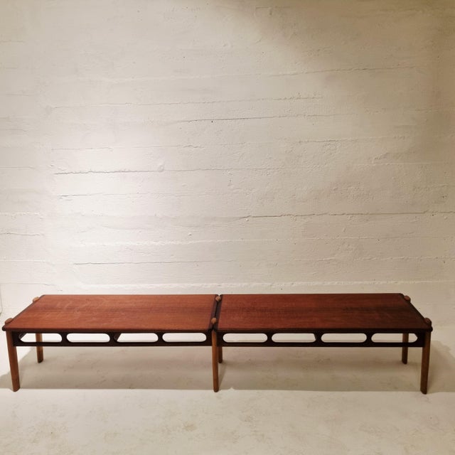 Vintage Bench by William Watting for Scanflex, 1950s For Sale - Image 4 of 17