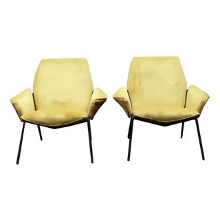 Suzy Armchairs by Giampiero Vitelli for Rossi Albizzate, 1950, Set of 2 For Sale