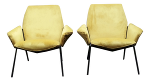 Suzy Armchairs by Giampiero Vitelli for Rossi Albizzate, 1950, Set of 2