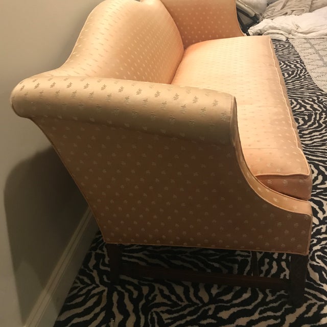 Southwood Furniture Co. Chippendale Camelback Mahogany Sofa Chairish