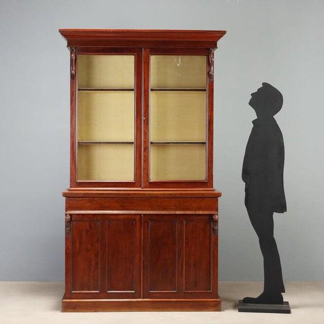 Louis Philippe mahogany sideboard from mid-19th century England, representing a refined example of the era's...