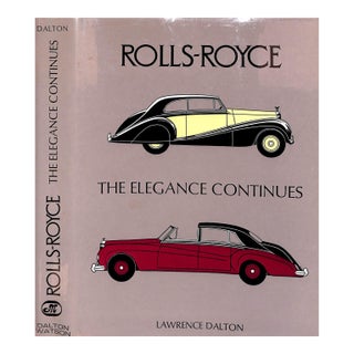 "Rolls-Royce: The Elegance Continues" 1975 Dalton, Lawrence For Sale