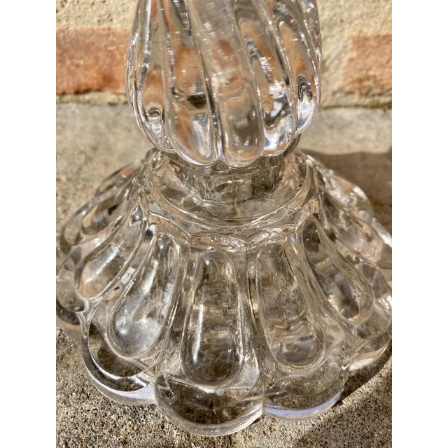 Mid-Century French Brass Candleholder, 1950s For Sale - Image 4 of 17