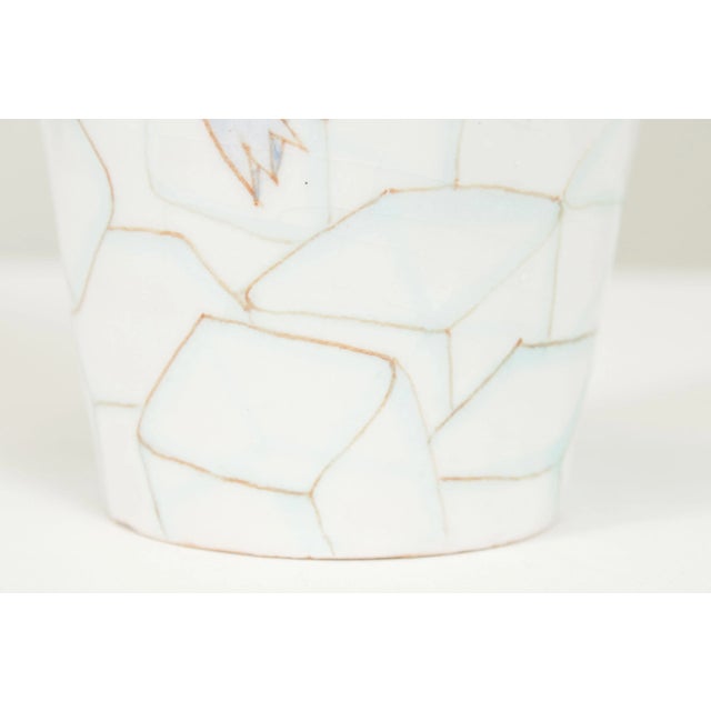 Ernestine Salerno Italian Ceramic Cups- a Pair For Sale - Image 11 of 12