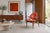 A true statement piece from the 1960s, this iconic vintage “Clam Shell” armchair by Seymour J. Wiener for Kodawood...