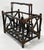 Brown Vintage Adirondack Style Twig Magazine Rack For Sale - Image 8 of 10