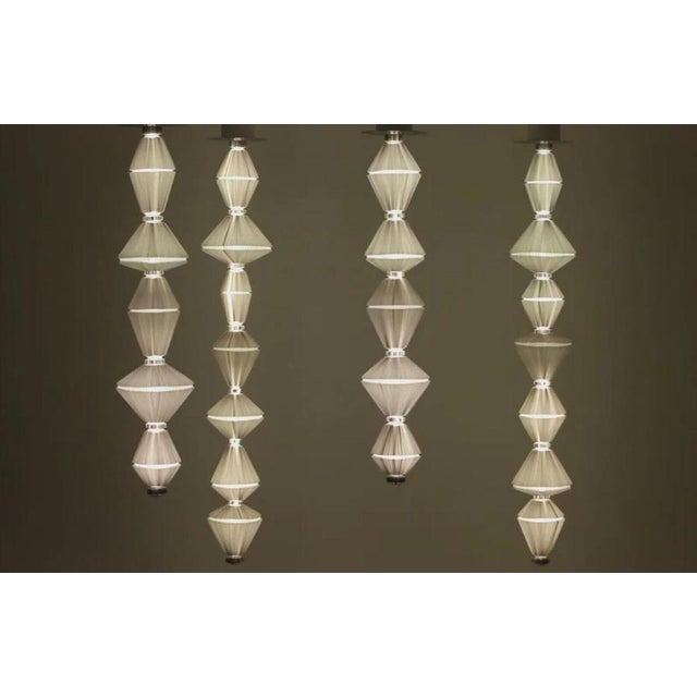 T Pe Suspension Lamps by Atelier Oï Oïphorique for Parachilna, Set of 4 For Sale - Image 4 of 13