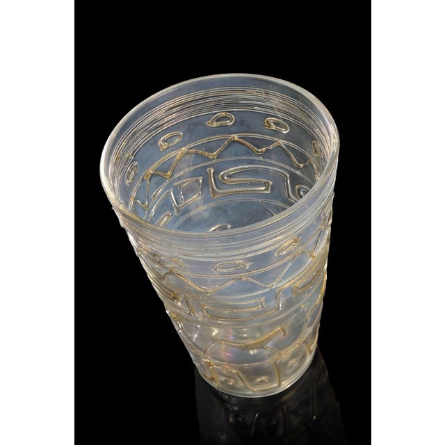 Tribal Ermanno Nason Vase With Original Drawing For Sale - Image 3 of 8