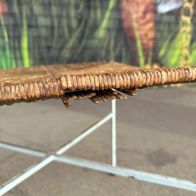 Metal Milo Baughman for Murray Furniture Iron Chair For Sale - Image 7 of 11