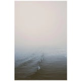 Minimalist Ocean "Wave" Print Unframed For Sale