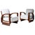 Pair of Art Deco Walnut Armchairs, 1920s For Sale - Image 18 of 18