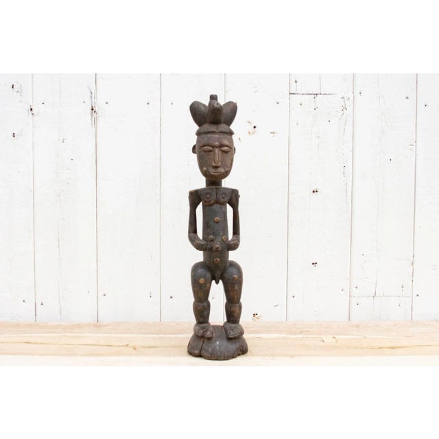 Tribal Antique African Yoruba Figure For Sale - Image 3 of 12
