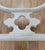 White Early 20th Century Hardwood Jacobean Console Table With White Distressed Painted Finish For Sale - Image 8 of 10
