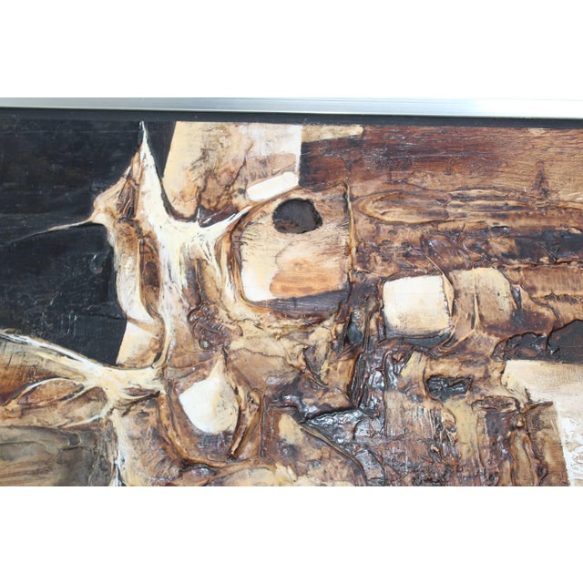 1970s Modern Abstract Artwork by Jonas Gerard For Sale - Image 4 of 7