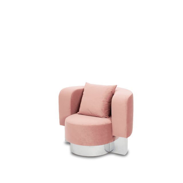 Wham One Swivel Armchair from Pulpo For Sale - Image 11 of 11