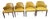 Michael Berman Studio Leather Michael Berman Chairs – Set of 4 | Beverly Hills Estate For Sale