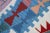 1980s Geometric Hand Knotted Wool Small Kilim Rug For Sale In Sacramento - Image 6 of 7