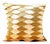 Vintage Waved Frills Fortuny Bicolor Pure Silk Pillow For Sale - Image 13 of 13