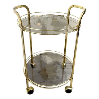 Hollywood Regency Cart For Sale