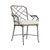 Brown Jordan Calcutta Arm Chair, Mica frame with Fusion Natural fabric For Sale - Image 12 of 12