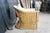 Vintage Bohemian Organic Modern Coastal Braided Wicker Barrel Patio Arm Chair For Sale - Image 13 of 18
