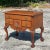 Vintage Chippendale Sunrise Lowboy For Sale - Image 10 of 12