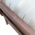 Wood Late 20th Century French Provincial Cane Back Sofa With Striped Upholstery For Sale - Image 7 of 18