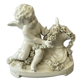 Capodimonte Allegory of Spring in Porcelain, 1890s For Sale