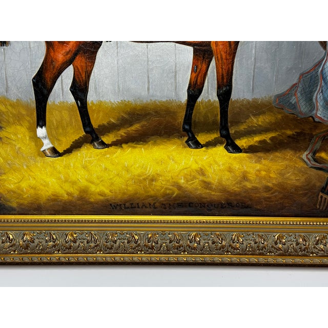 English Equine Masterpiece Oil Painting C.1840 Horse Portrait “William The Conqueror” by Samuel Spode – Original Oil,...