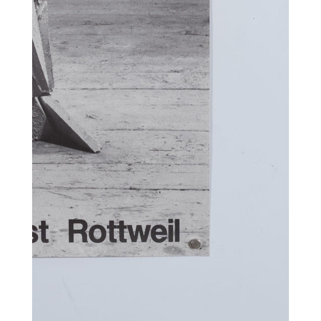 Erwin Wurm at Forum Art Rottweil Exhibition Poster, 1987 For Sale - Image 6 of 9