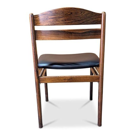 1950s Set of 6 Rosewood Dining Chairs Attributed to Boltin Stolefabrik - 102552 For Sale - Image 4 of 8