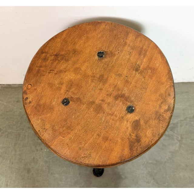 1960s Industrial Workshop Swivel Stool, 1960s For Sale - Image 5 of 17