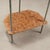 Metal and Marble Vanity with Beveled Mirror For Sale - Image 9 of 12